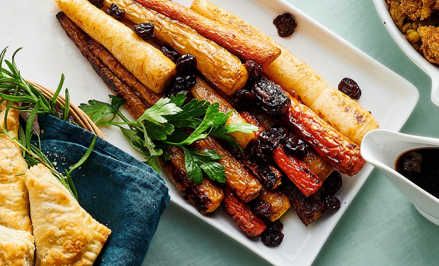 Heirloom Carrot and Dried Bing Cherry Salad | Sysco Foodie