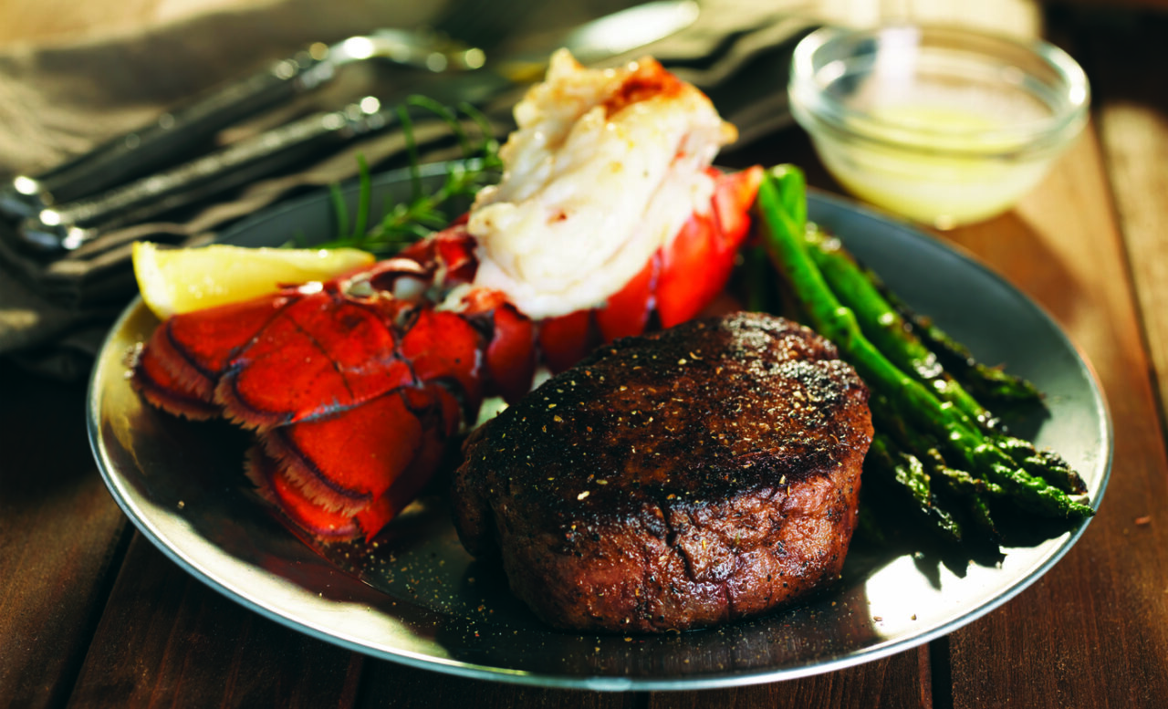 steak and lobster
