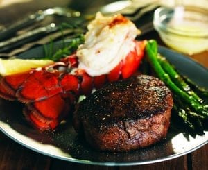 steak and lobster