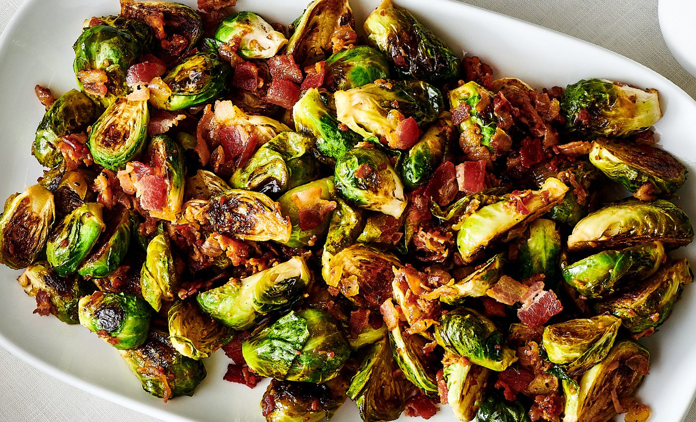 Brussels Sprouts With Bacon Marmalade and Hazelnuts | Sysco Foodie