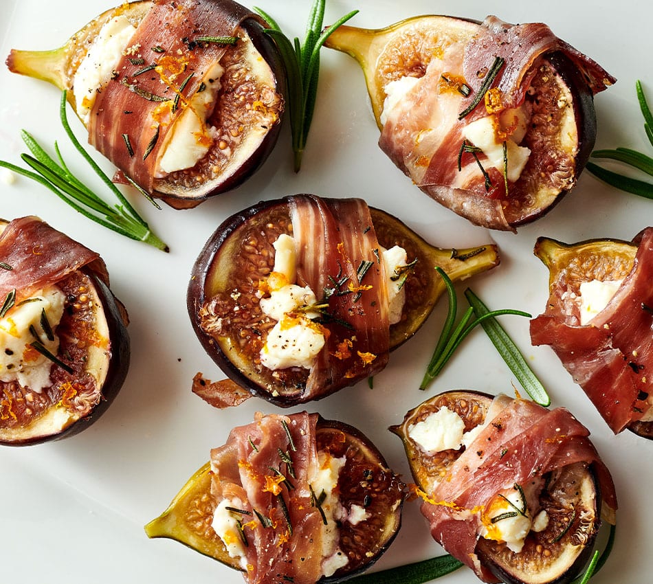 Goat Cheese–Stuffed Figs Wrapped in Prosciutto | Sysco