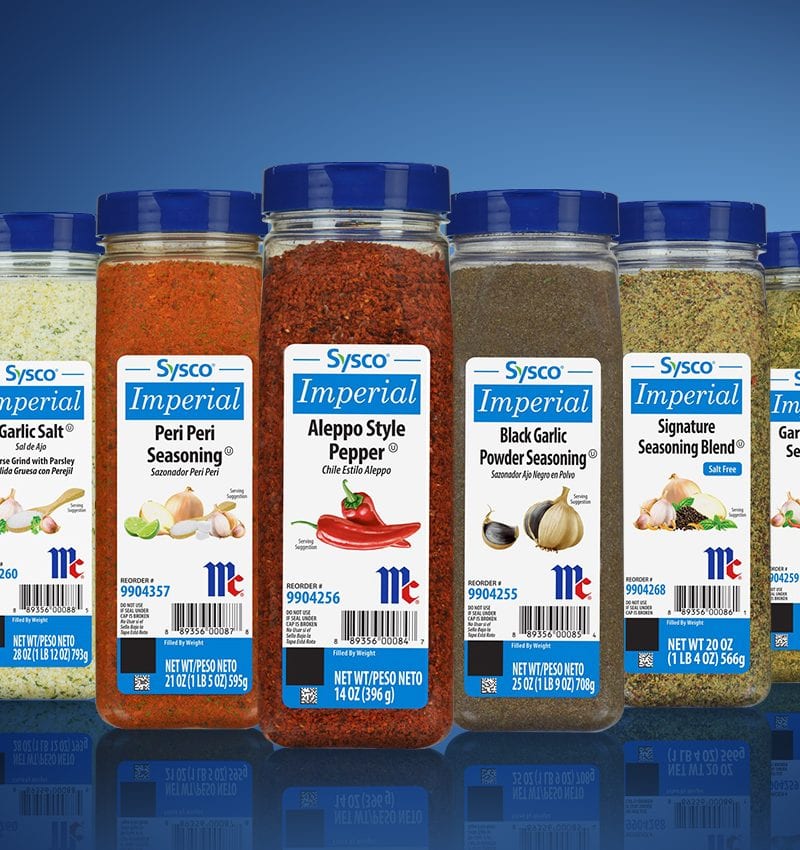 Introducing New Sysco® Imperial McCormick Spices Sysco Foodie
