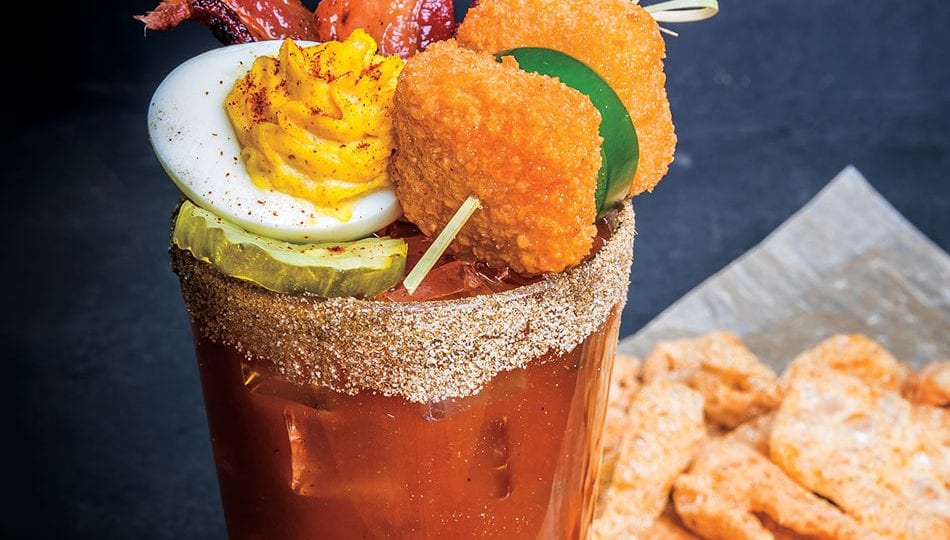 Southern Belle Bloody Mary Mocktail