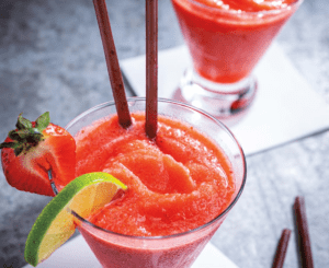 Strawberry Lime Daiquiri Mocktail - Sysco Foodie