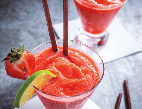 Strawberry Lime Daiquiri Mocktail - Sysco Foodie