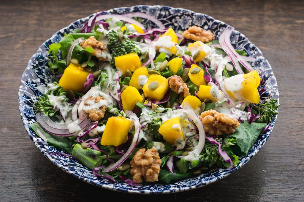Zen Crunch Salad - Never Blue Restaurant