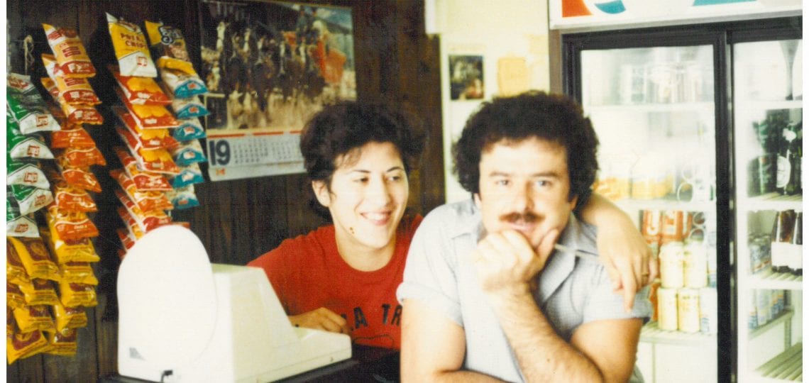 Vic and Lucy Vitolo first pizza place, Circa 1980