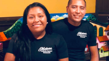 Marimar and Lucio Melecio - owners at Melecios Authentic Mexican Restaurant