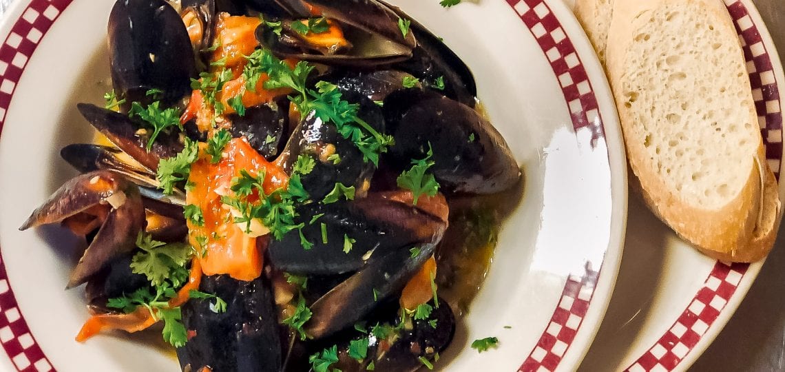 Mussels plate from Pop's Backdoor South