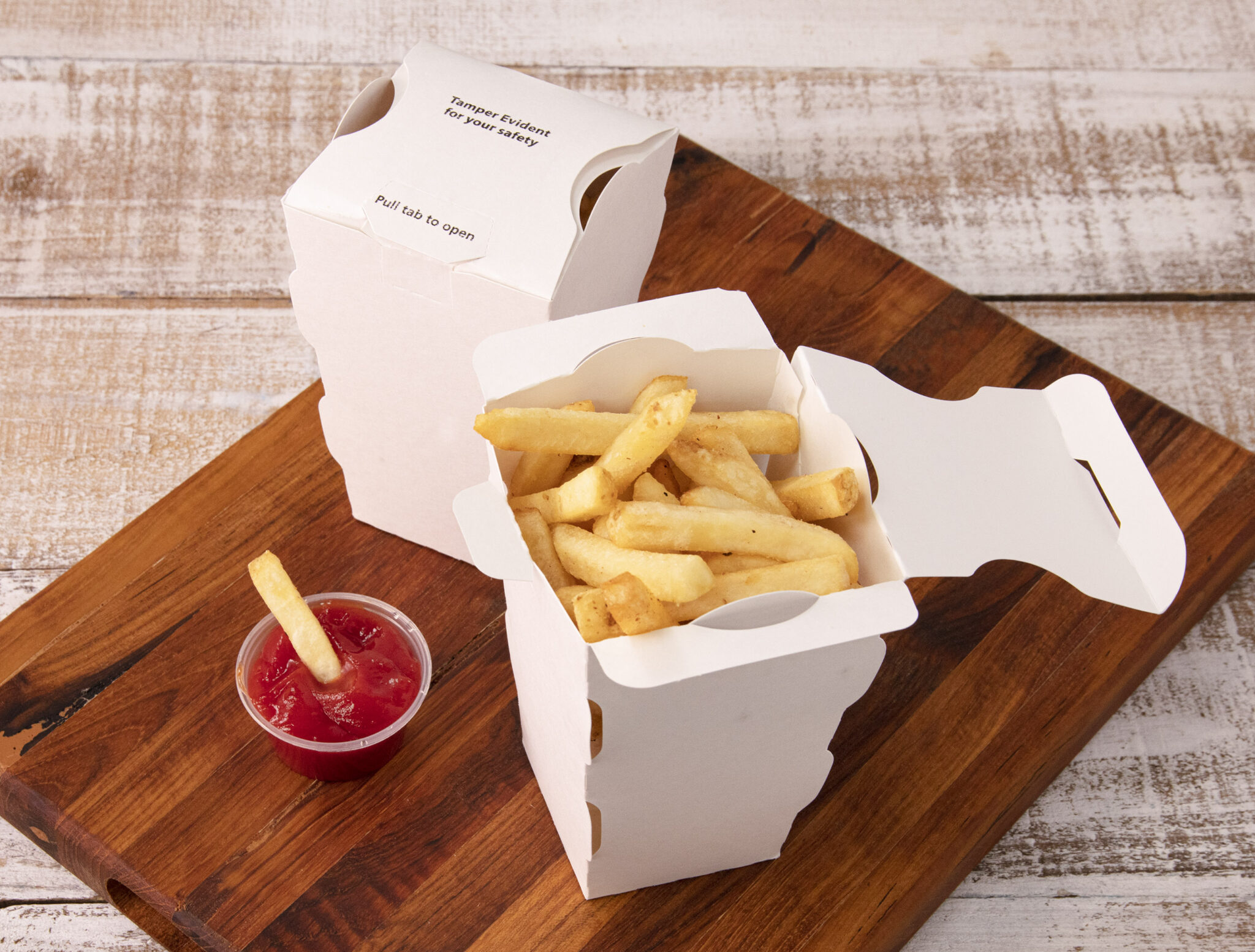 Image of Tamper-Evident Fry Container