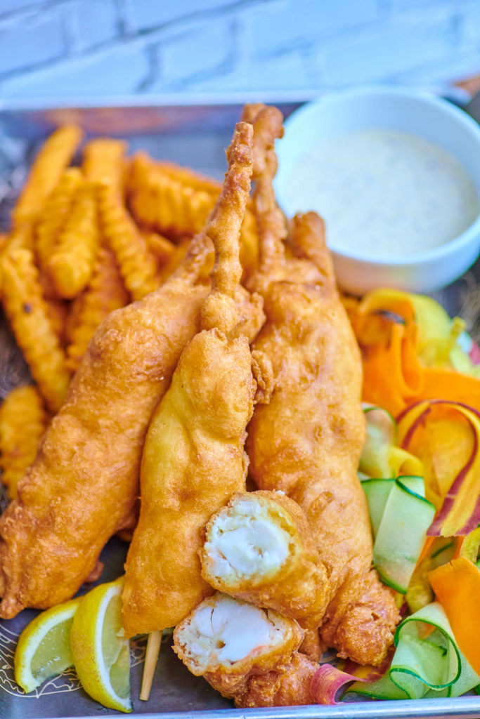 Tampa Lobster Corndog with Mustard Sauce | Sysco Foodie