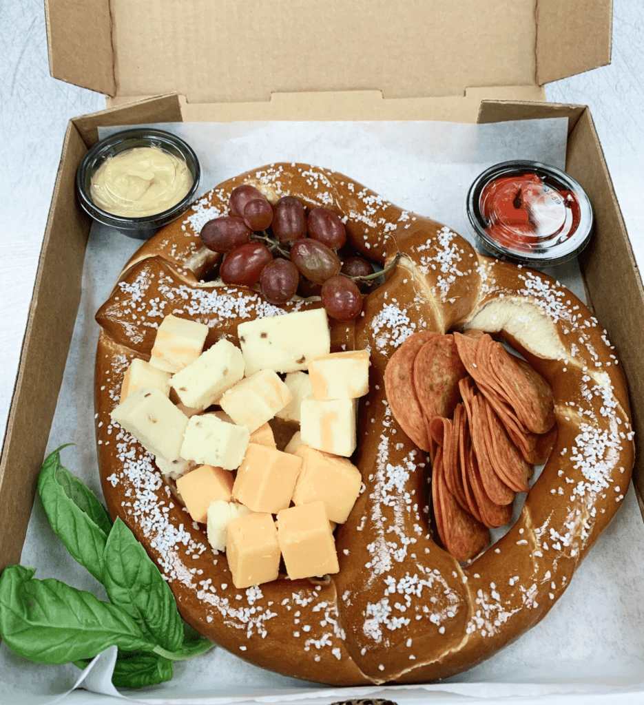 Pizza Box Pretzel Charcuterie | Sysco Foodie