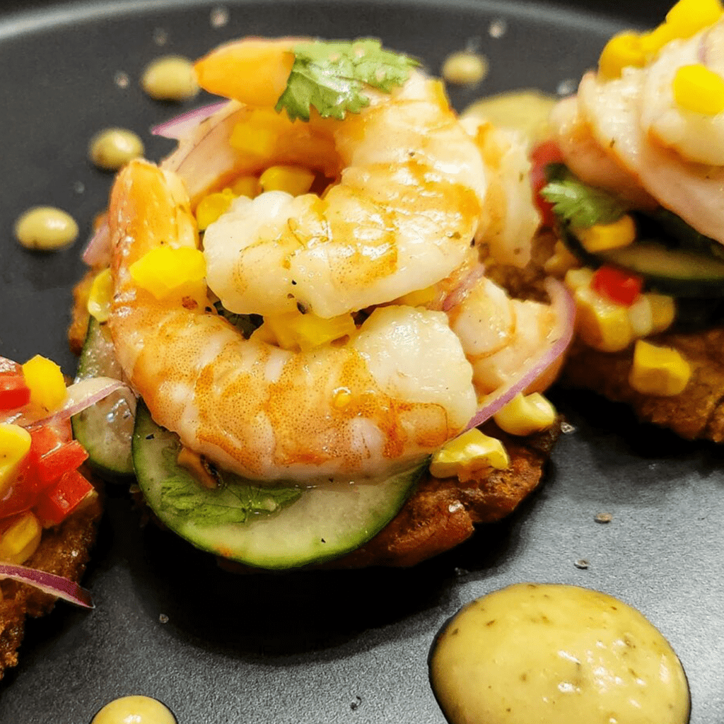 Shrimp Ceviche With Tostones | Sysco Foodie