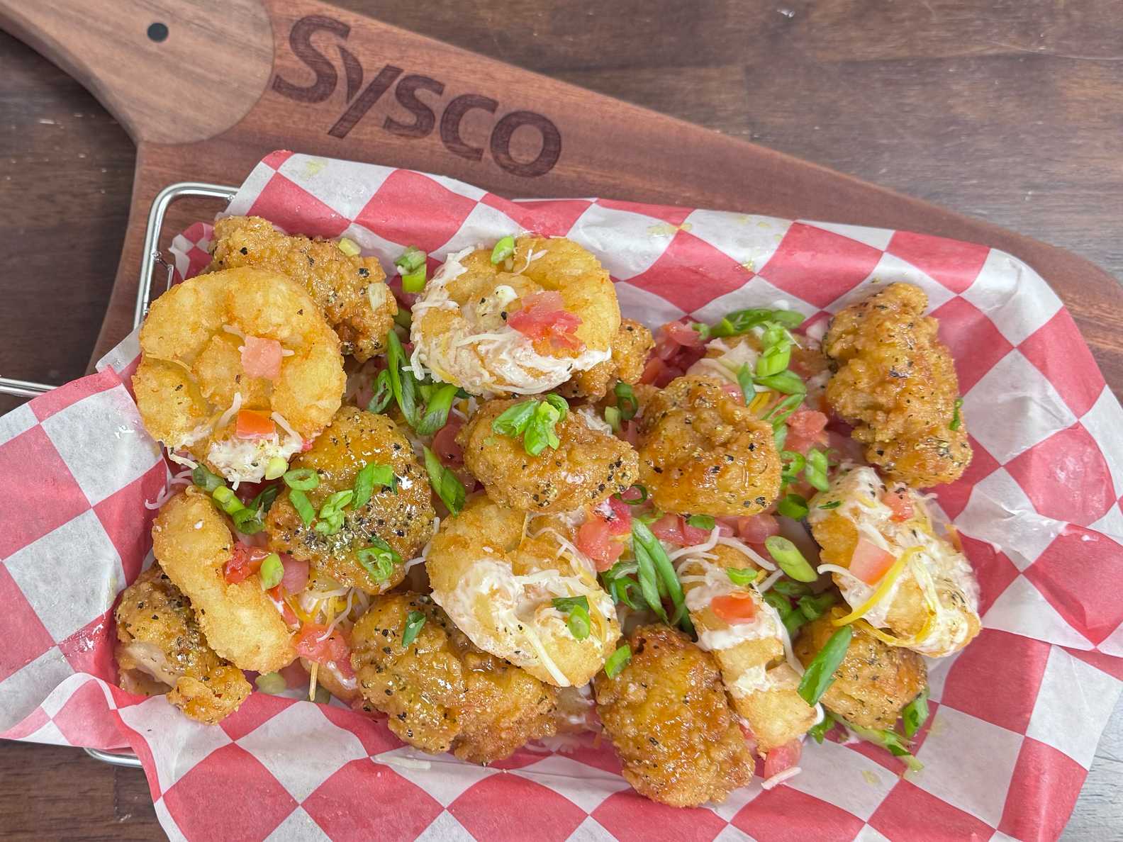 tater tots in a basket